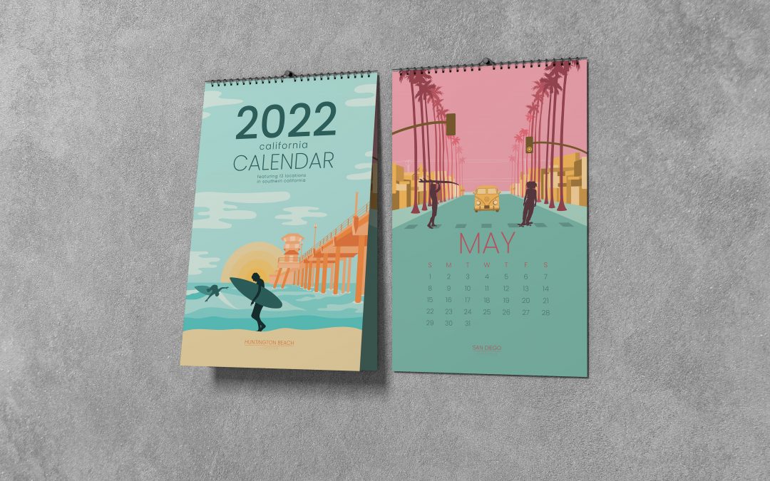 Illustrating A Calendar: A 3 Week Project